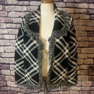 Chico's Fringe Cardigan Size Small